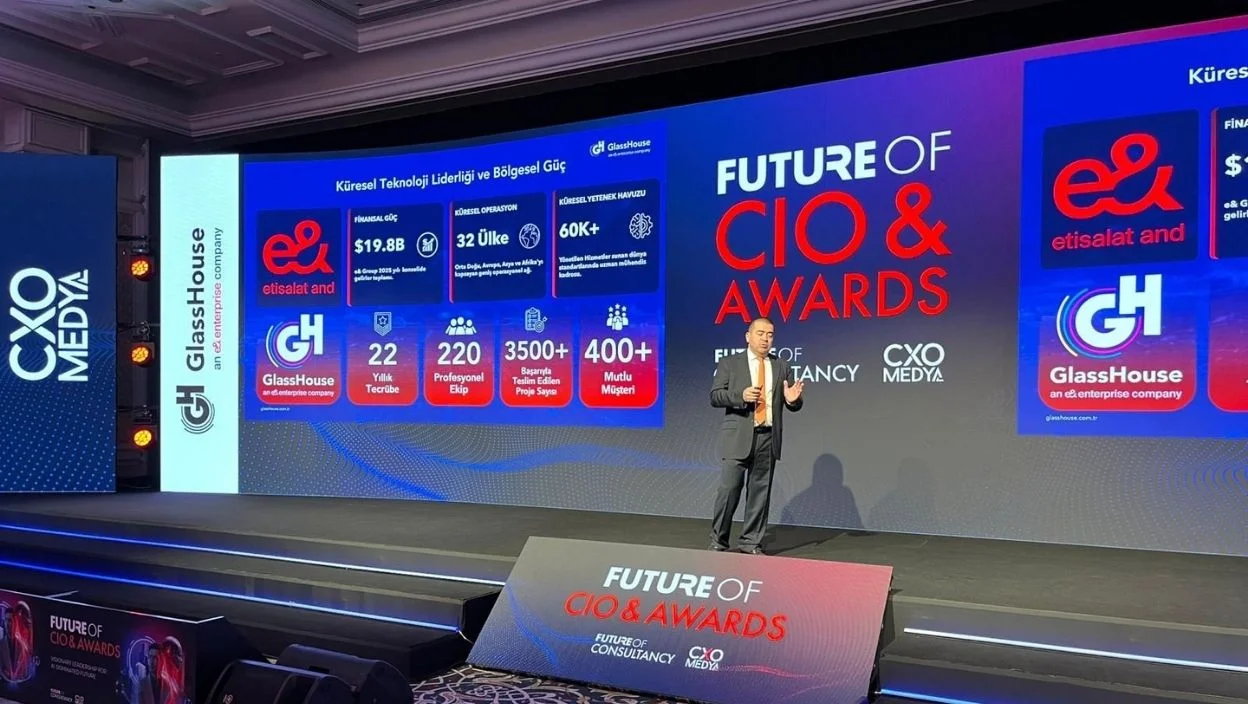 Future of CIO & Awards etkinliğinde Platinum Partner olarak yer aldık