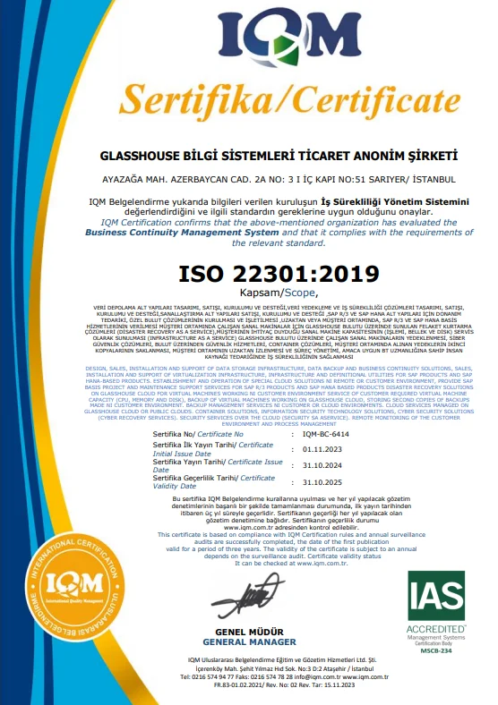 ISO 22301:2019