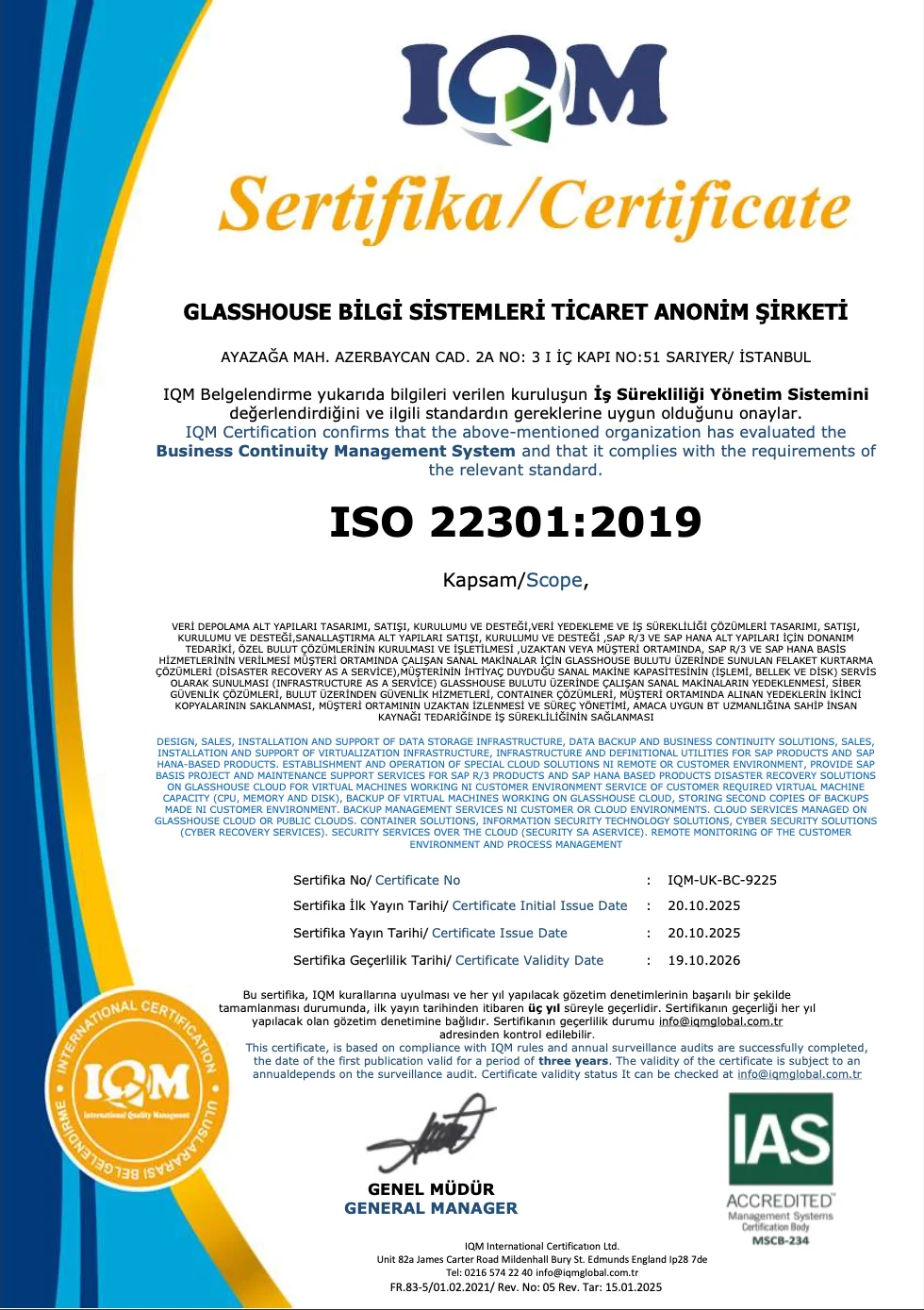 GlassHouse - ISO 22301_2019.pdf